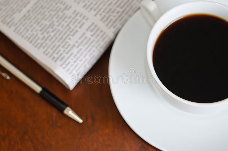 Journal et café 2