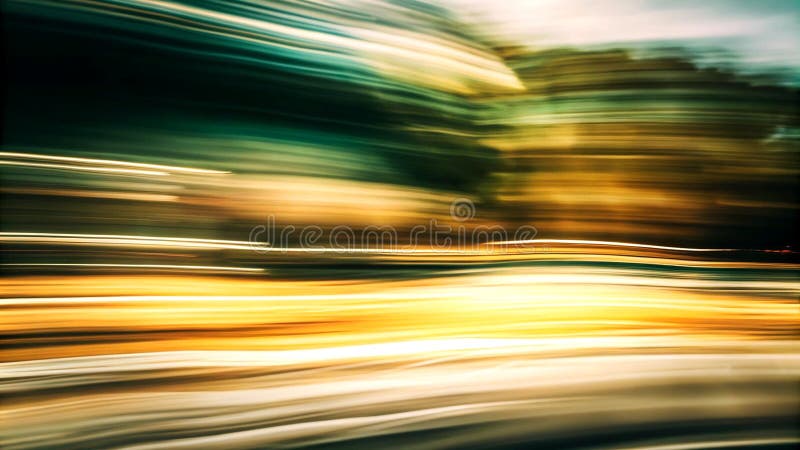 A Journey Through Abstract Landscapes: Exploring the Unseen AI Art vector illustration
