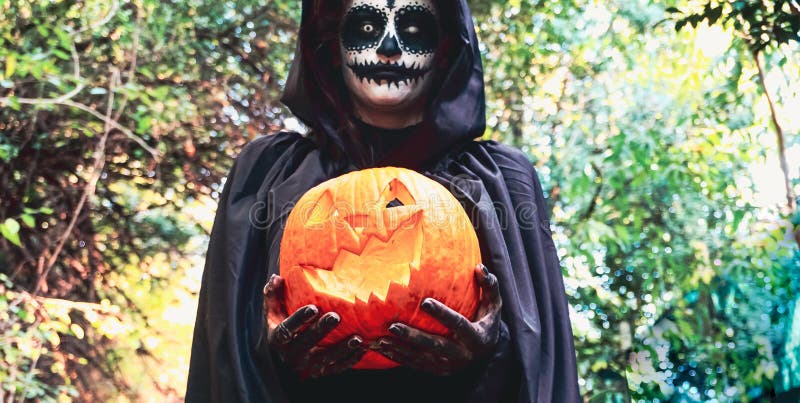 Halloween Demônio Assustador Rosto Cosplay Máscara Demônio Sorriso