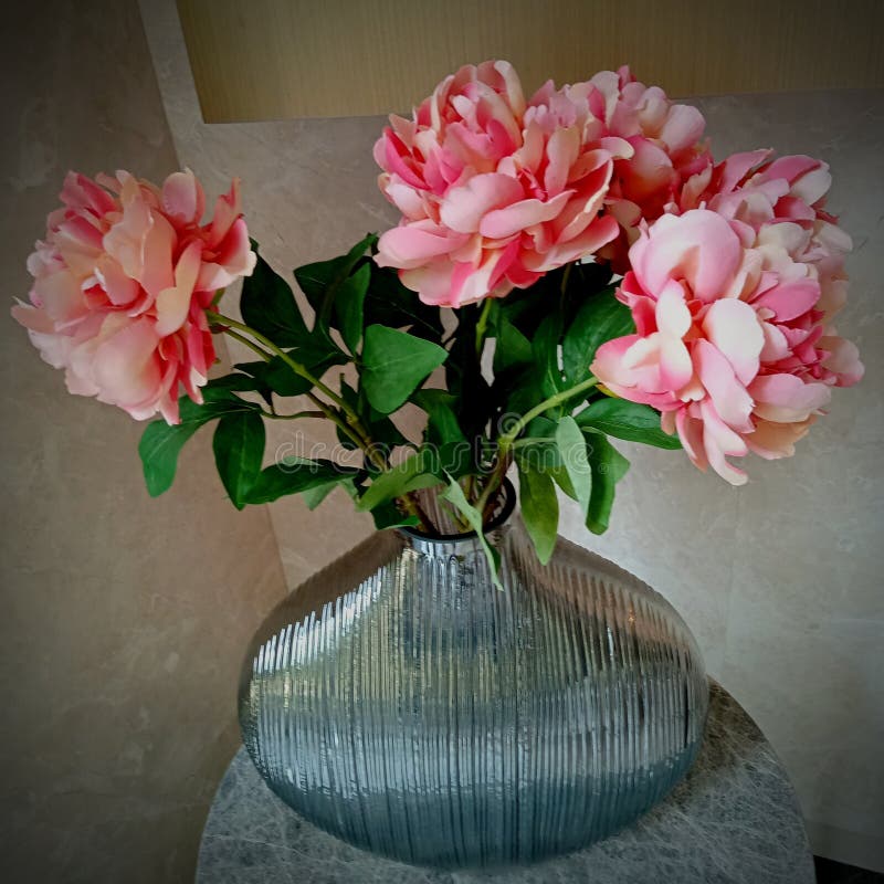 In Joy or Sadness, Flowers are Our Constant Friends. Stock Image