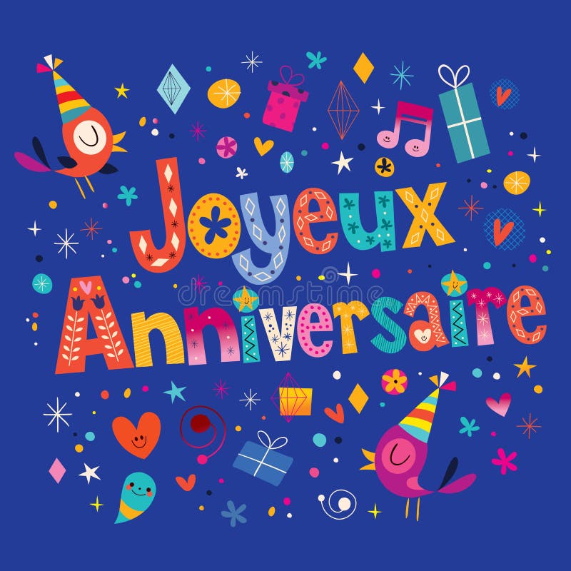 Joyeux anniversaire ! Stock Vector