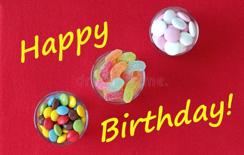 Carte De Joyeux Anniversaire Avec Des Bonbons Photos Libres De Droits Et Gratuites De Dreamstime Carte De Joyeux Anniversaire Avec Des Bonbons Photos Libres De Droits Et Gratuites De Dreamstime