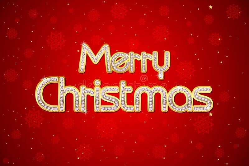 Joyeux Noël de diamant illustration libre de droits Joyeux Noël de diamant illustration libre de droits