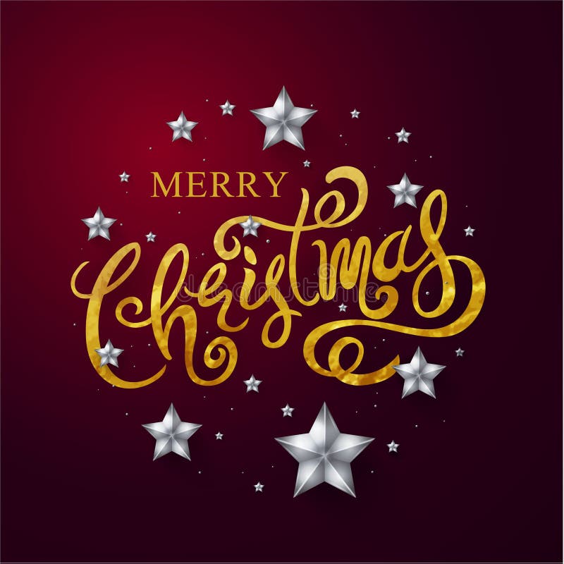 Joyeux Noël et bonne année 2018, calligraphiques, type illustration stock Joyeux Noël et bonne année 2018, calligraphiques, type illustration stock