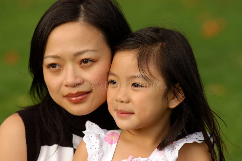 Joyful girl and her mom no.2