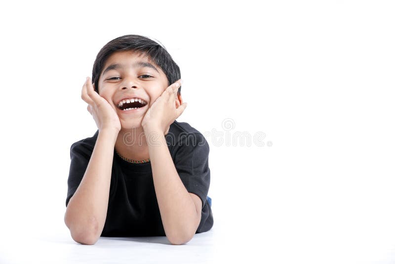 Joyful Indian Little boy royalty free stock image Joyful Indian Little boy royalty free stock image