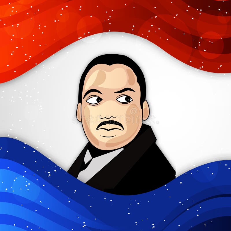 jr królewiątka luther oknówki pomnik Dnia tło ilustracji jr królewiątka luther oknówki pomnik Dnia tło ilustracji
