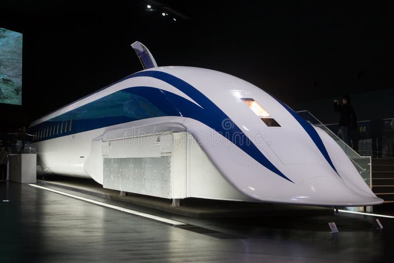 JR–Maglev MLX01-1 Train in Japan stock photo JR–Maglev MLX01-1 Train in Japan stock photo