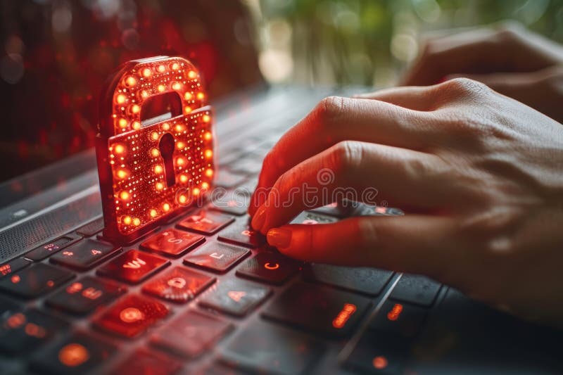 Json esplora strategie e minacce essenziali per la sicurezza informatica per gli operatori economici di oggi illustrazione vettoriale