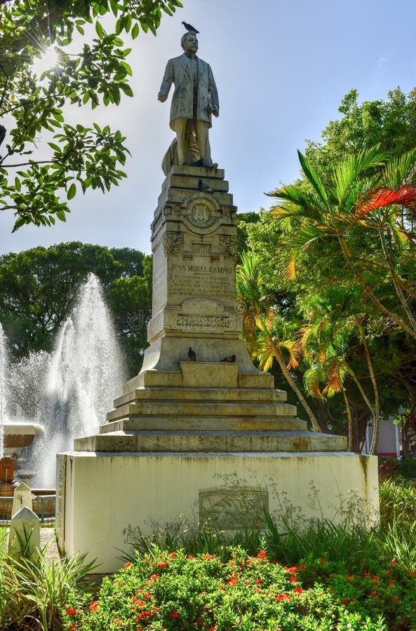 Juan Morel Campos Statue - maquereau, Porto Rico