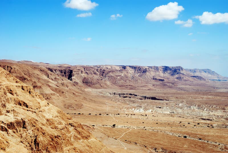 Fragment of the Judean desert near the Dead Sea. Fragment of the Judean desert near the Dead Sea.