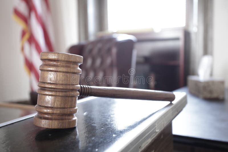 Judges Mallet stock photo. Image of mallet, desk, legal 12674266