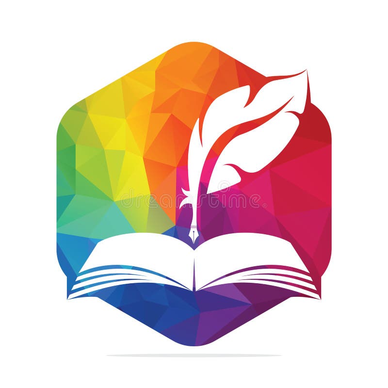 Judicial Quill Writing On Open Book. Judgment Certificate Or Police Document Vector. Education Book Quill Vector Template Design.