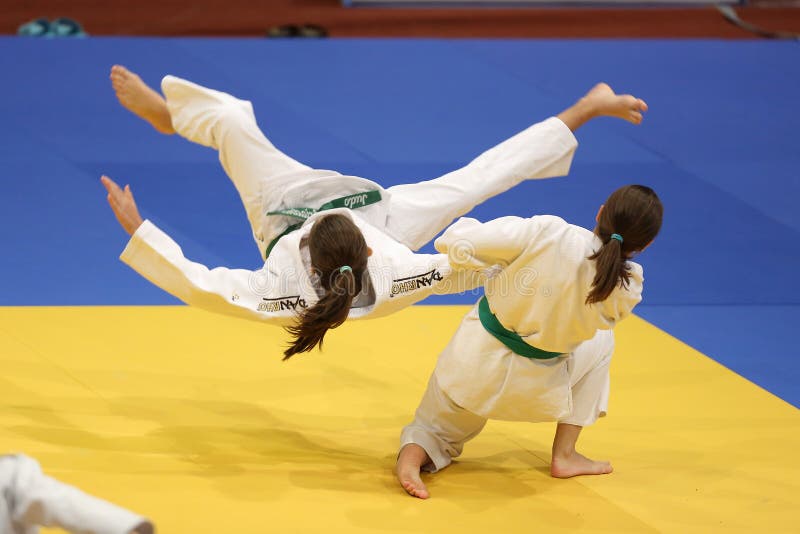 Judohandling arkivfoto Judohandling arkivfoto