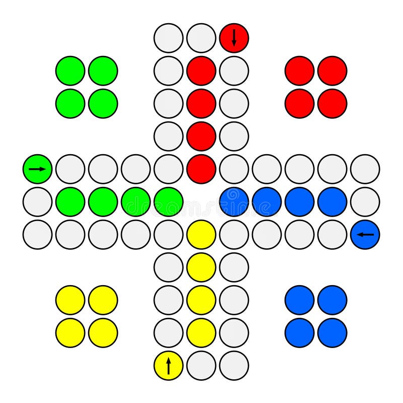 Juego De Mesa De Ludo Familiar Listo Para Imprimir El Diseno 3d Representacion Stock De Ilustracion Ilustracion De Concurso Ocio 209149070