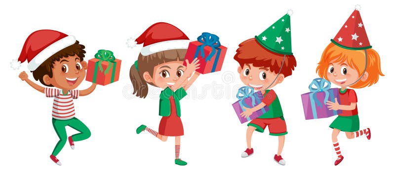Juego De Un Personaje De Dibujos Animados Para Niños Sosteniendo Una Caja De Regalo Con Tema De Navidad Ilustración del Vector - Ilustración de escuela, navidad: 232632989 Juego De Un Personaje De Dibujos Animados Para Niños Sosteniendo Una Caja De Regalo Con Tema De Navidad Ilustración del Vector - Ilustración de escuela, navidad: 232632989