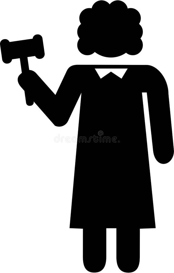 Juez Pictogram libre illustration Juez Pictogram libre illustration