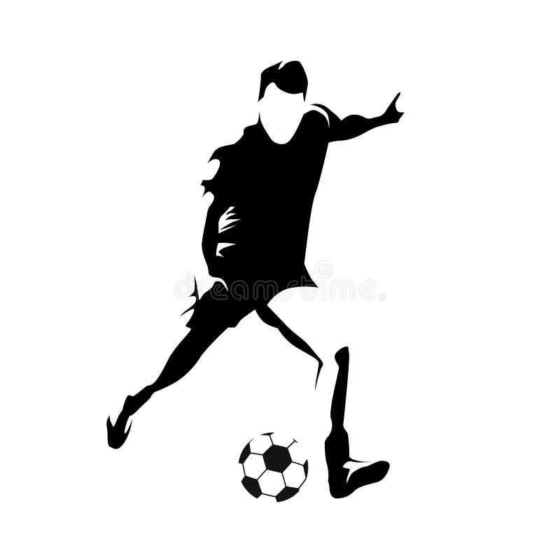 pic Jugador De Futbol Png Vector jugador de futbol silueta abstracta