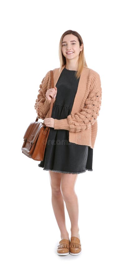 Jugendliche mit Tasche lizenzfreies stockbild Jugendliche mit Tasche lizenzfreies stockbild