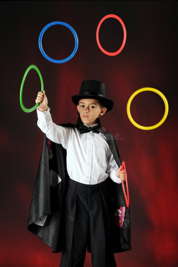 Juggling Magician stock image. Image of performance, magician 19945213
