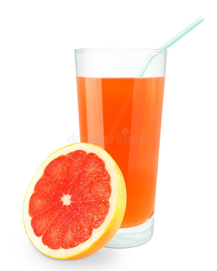 Jugo de pomelo imagen de archivo. Imagen de rojo, aislado 38894391