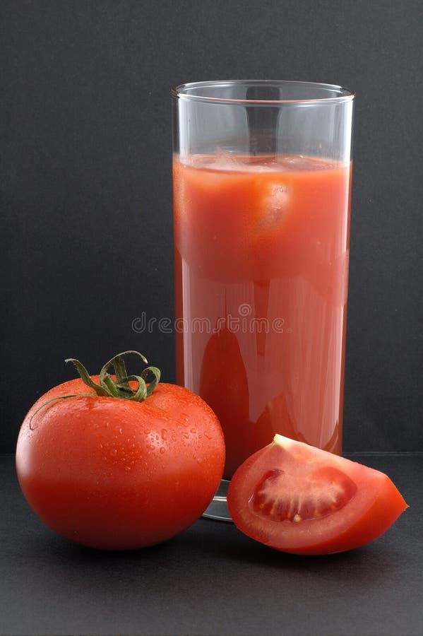 Jugo de tomate foto de archivo. Imagen de aislado, jugo 2267760