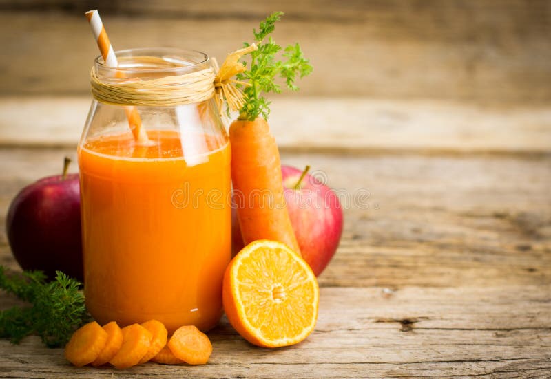 Jugo de zanahoria Jugo de zanahoria