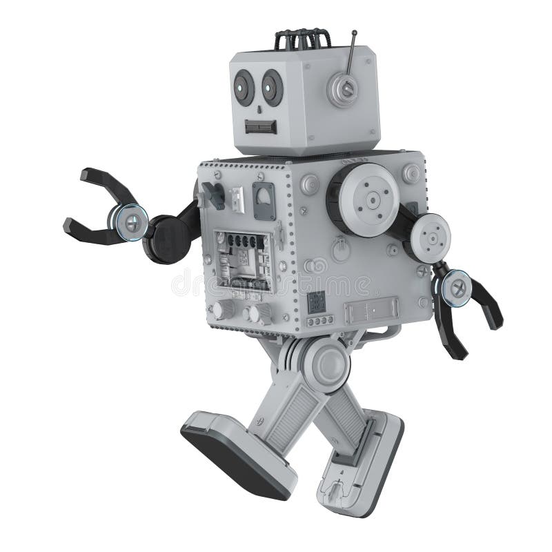 Juguete de la lata del robot Juguete de la lata del robot