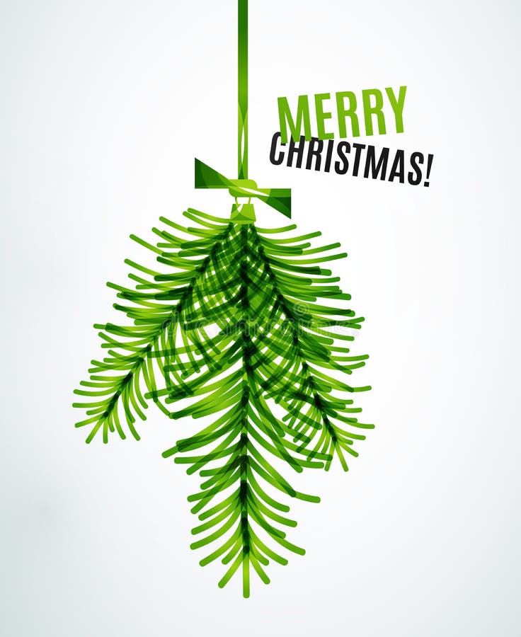 Juguete de la rama de árbol de navidad, concepto del Año Nuevo libre illustration Juguete de la rama de árbol de navidad, concepto del Año Nuevo libre illustration
