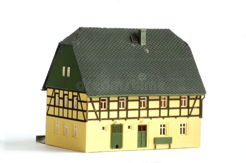 Juguete modelo miniatura de la casa fotografía de archivo