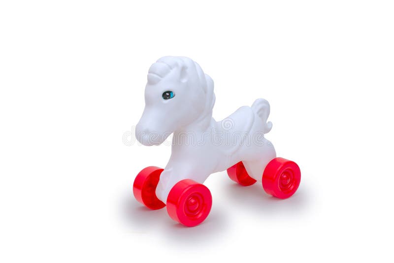 caballito de plastico con ruedas para niños