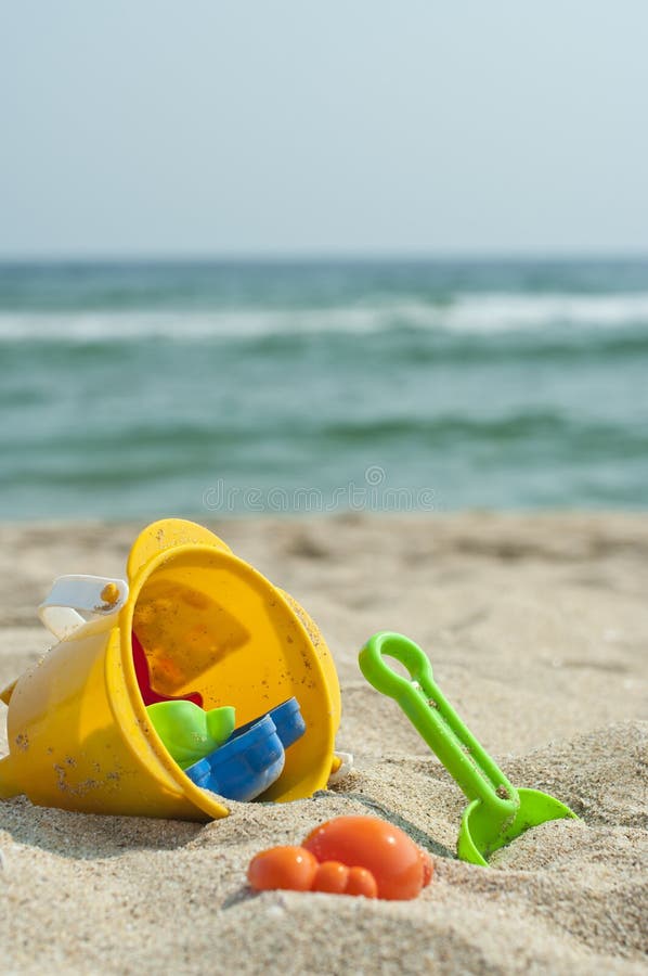 juguetes de la playa