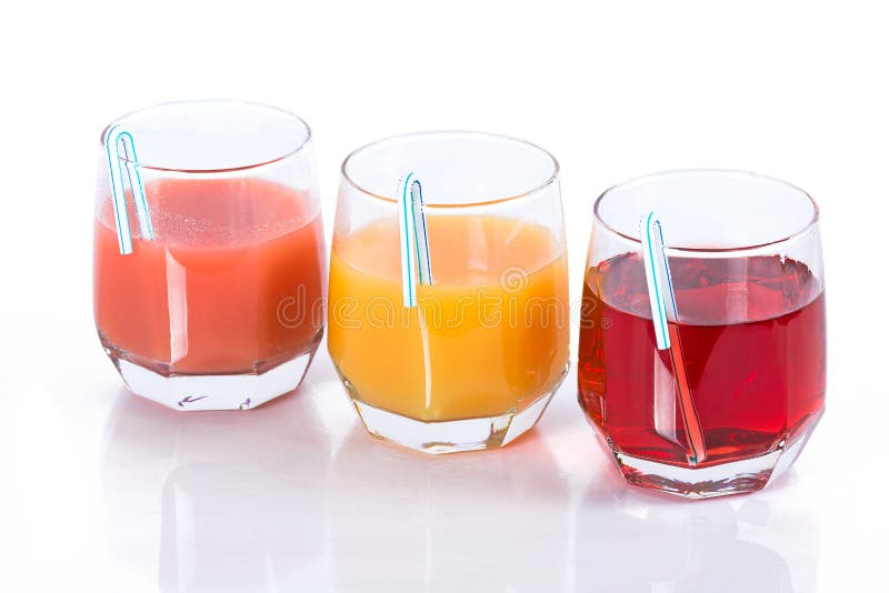 Juice of different colors stock image. Image of food - 35876511