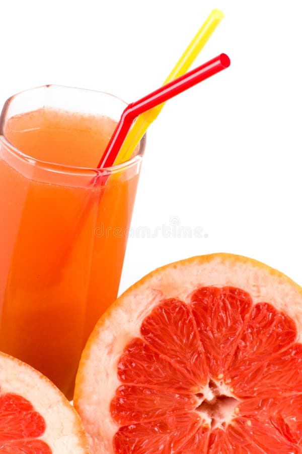 Juice and grapefruit