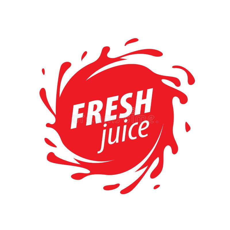 Juice splash vector sign stock vector. Illustration of liquid 125818443