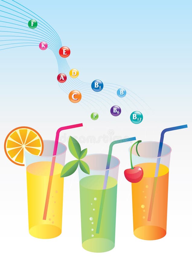 Juice And Vitamins Picture. Image 10192466