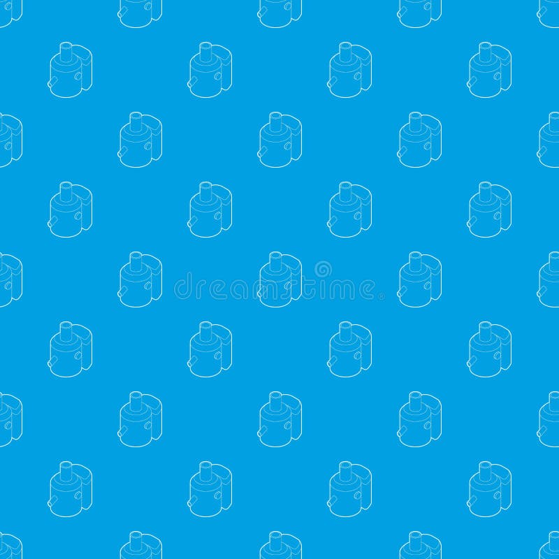 Juicer Pattern Vector Seamless Blue Stock Vector Illustration of