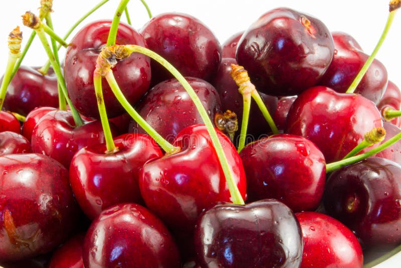 Juicy cherry stock image. Image of objects, organic, gourmet 55769253