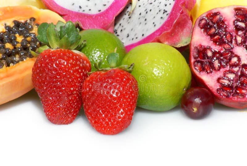 Juicy fruits stock image. Image of healthy, white, juicy 10359779