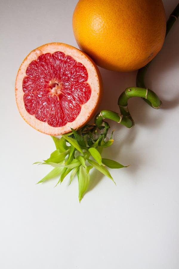 Juicy grapefruit stock image. Image of health, fiber 64192079