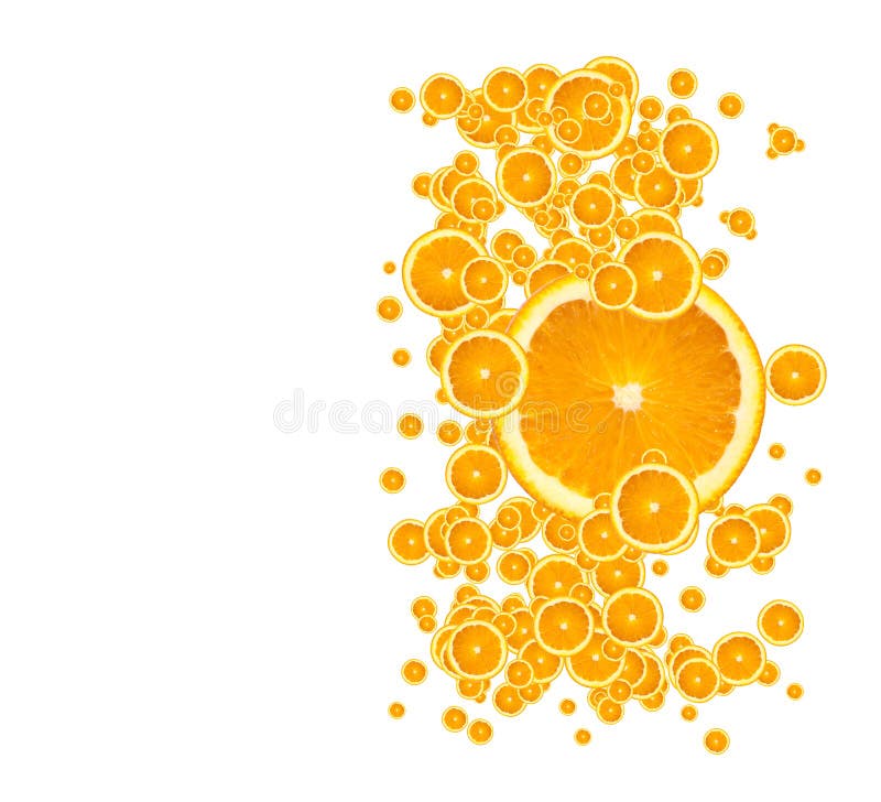 Juicy Orange Background