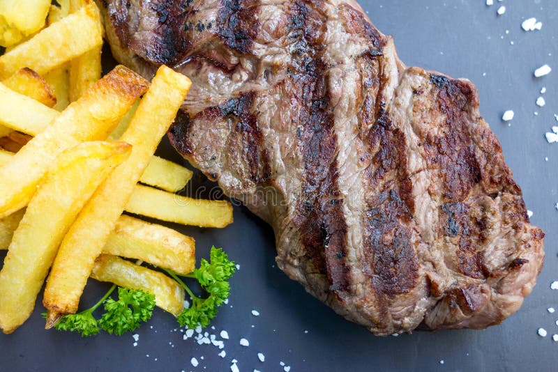 Juicy steak beef meat royalty free stock image
