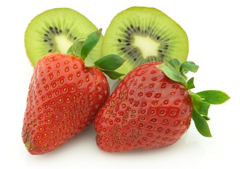 Strawberry and Kiwi stock photo. Image of fruit, strawberry 6431784