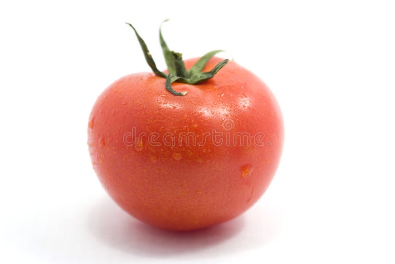 Juicy tomato isolated