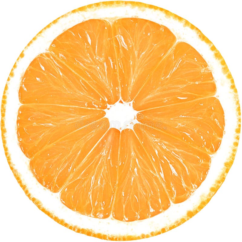 Juicy φέτα του πορτοκαλιού που απομονώνεται σε ένα άσπρο υπόβαθρο με το ψαλίδισμα της πορείας στοκ φωτογραφίες Juicy φέτα του πορτοκαλιού που απομονώνεται σε ένα άσπρο υπόβαθρο με το ψαλίδισμα της πορείας στοκ φωτογραφίες