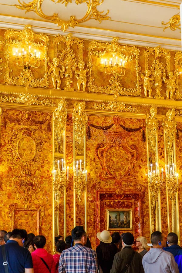 19 juin 2018 Tsarskoye Selo, St Petersburg, Russie L'inter photo stock 19 juin 2018 Tsarskoye Selo, St Petersburg, Russie L'inter photo stock