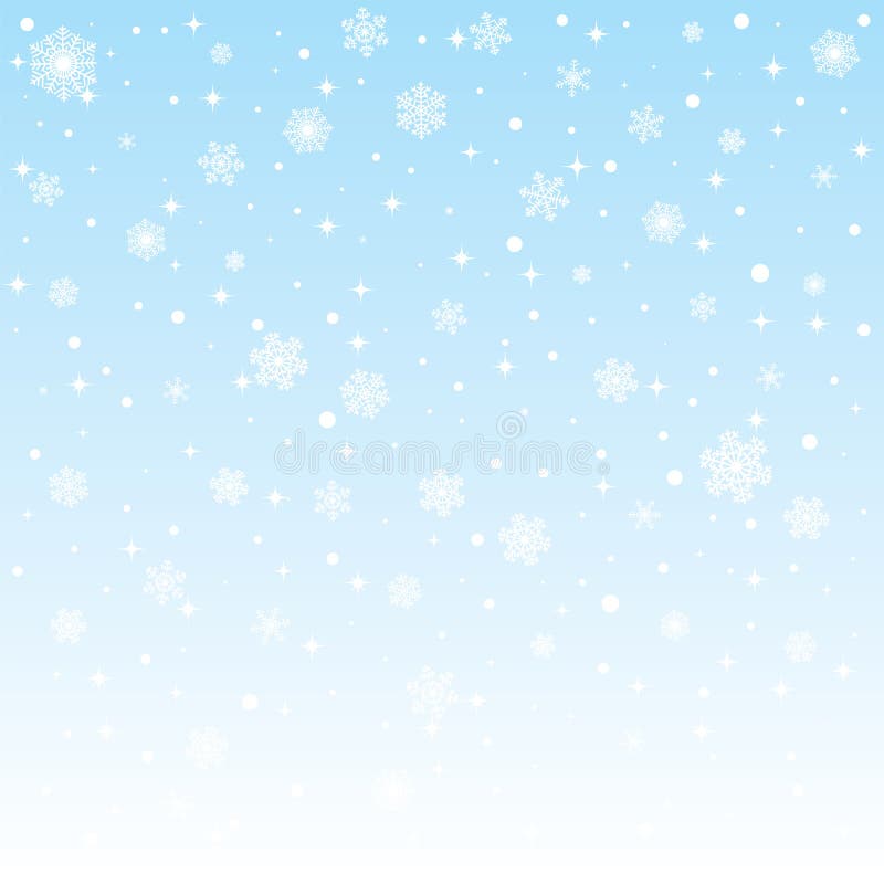 Jul fryst bakgrund med snowflakes