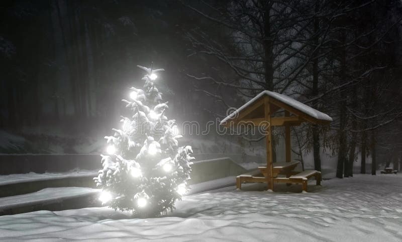 jul min version för portföljtreevektor royaltyfri bild jul min version för portföljtreevektor royaltyfri bild
