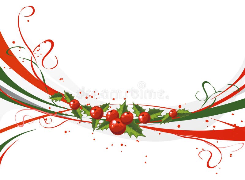Juldesign stock illustrationer