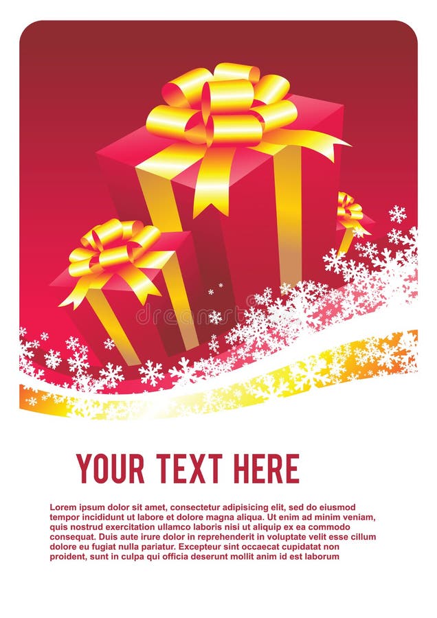 Juldesignvektor stock illustrationer